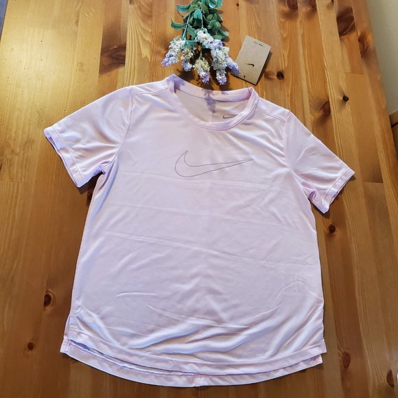 Nike Girls` Dri-FIT Shirt Short-Sleeve Top - Picture 2 of 11